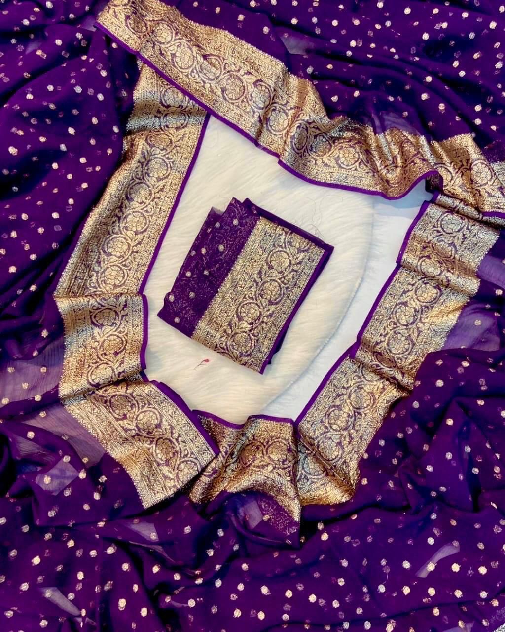 Premium Georgette Saree