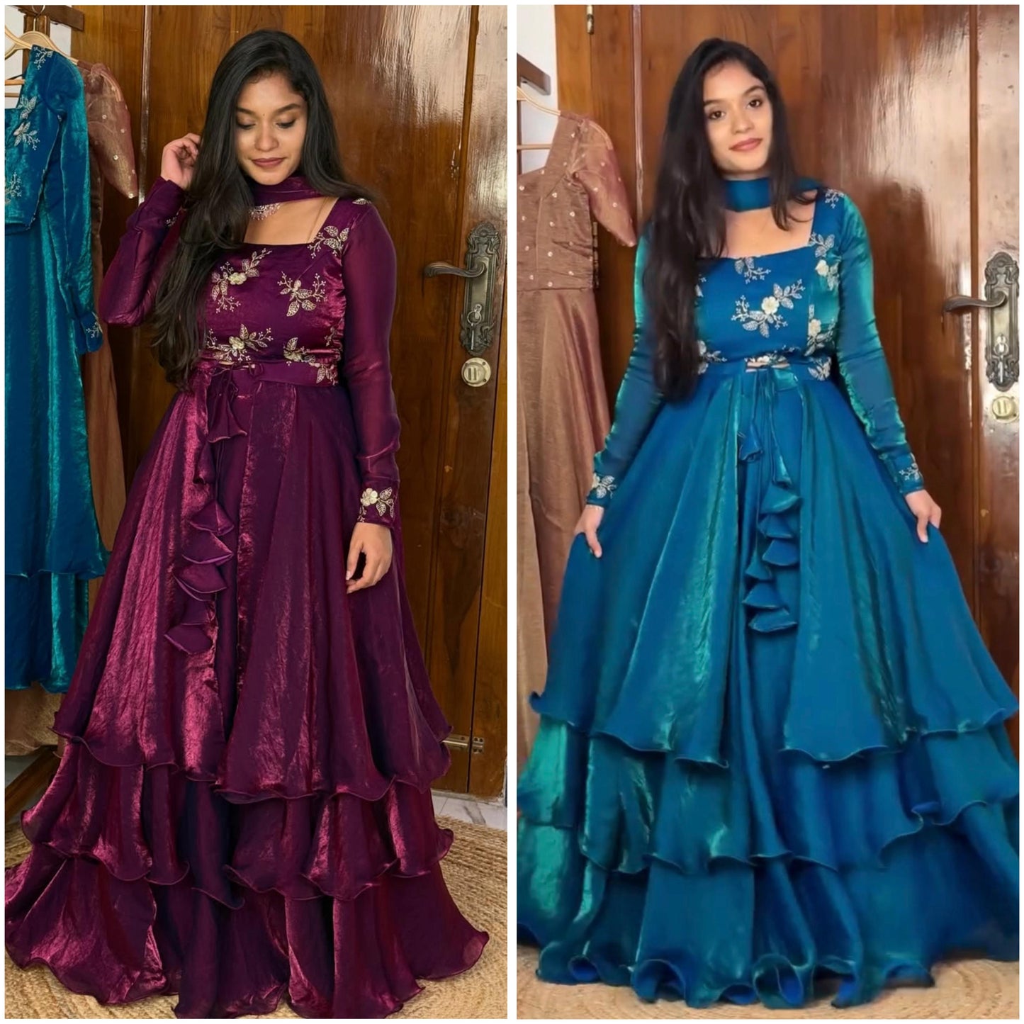 beautiful partywear lehanga set